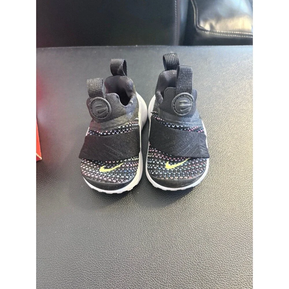 Nike Presto Toddler Black Rainbow Shoes Size 4C